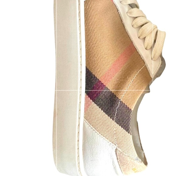 Burberry Shoes - Beautiful gently used Burberry sneakers.